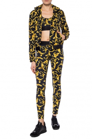 Legginsy z wzorem barokowym oraz głową meduzy, zdjęcie 2 Legginsy z wzorem barokowym oraz głową meduzy od Versace